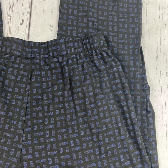 Tommy John Blue Black Geo Print Pull On Modal Blend Pajama Pants Mens Size M - Picture 6 of 11